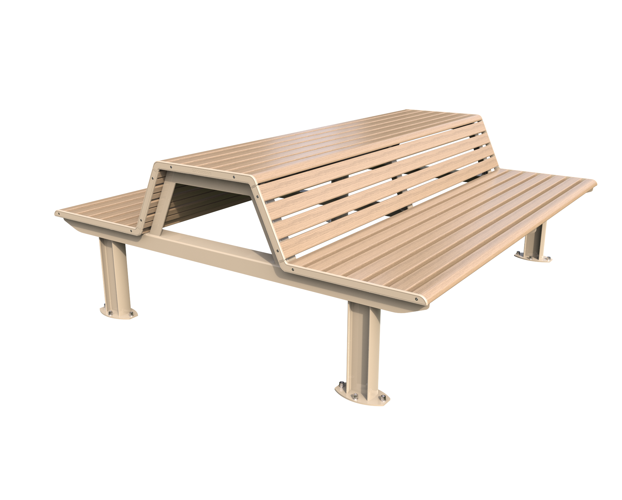 GX Outdoors Citistyle Park Platform for Urban Environments